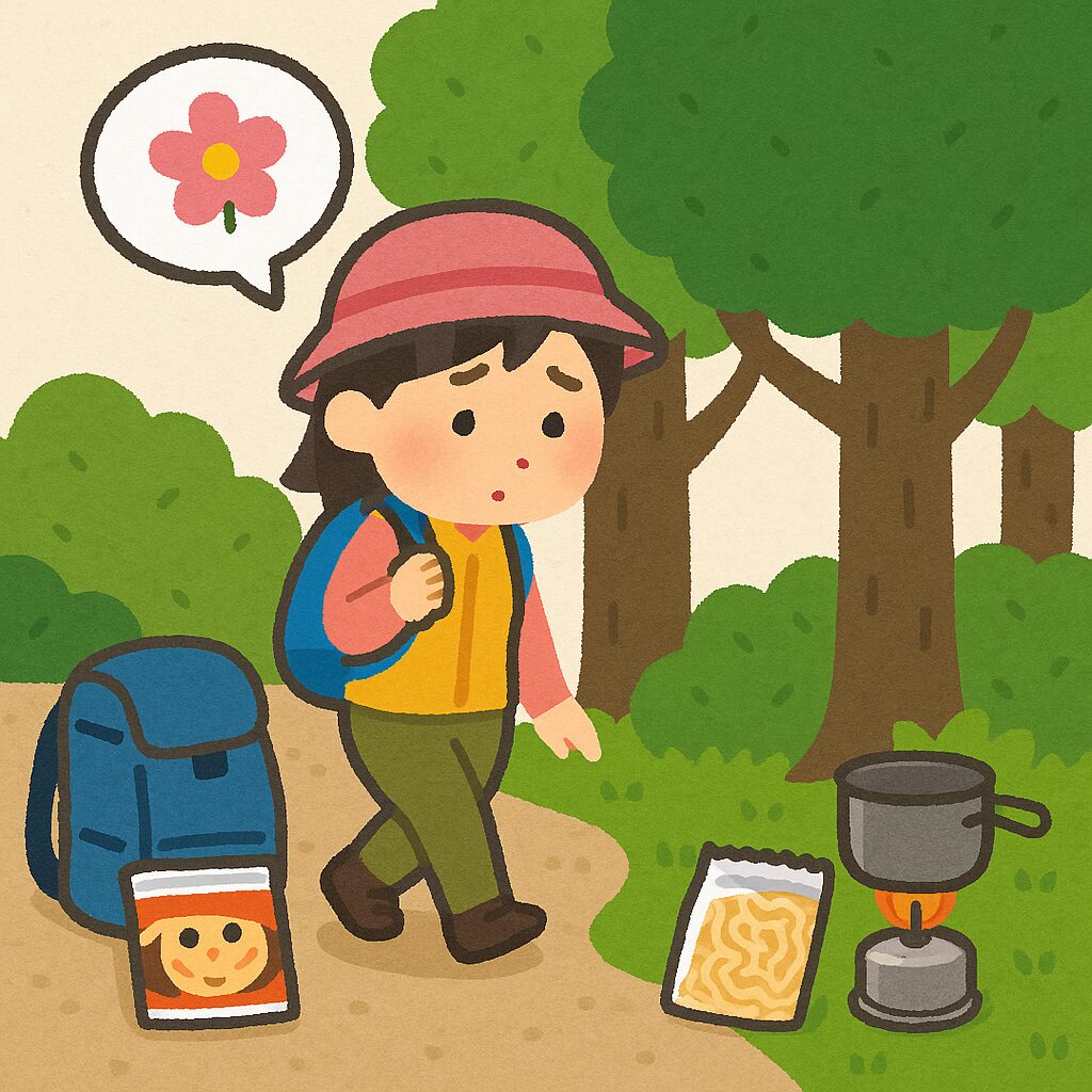 お花摘み