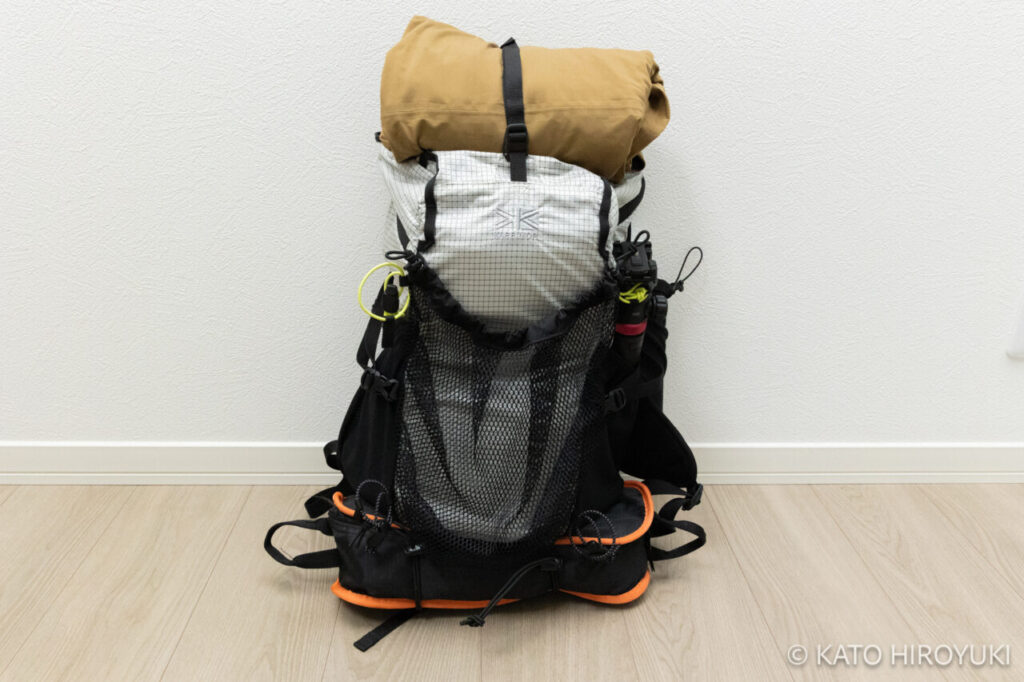 20Lとは思えないくらいに積載できるcleave20